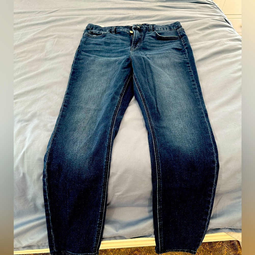 Jen 7 Jeans Size 12 Indigo, great stretch